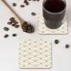Klassiek - Art - Beige onderzetter kurk middel 366 -sfeer2