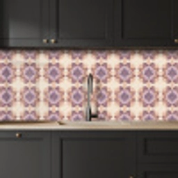 Klassiek - Patroon - Paars keuken achterwand 2 middel 871 -sfeer1