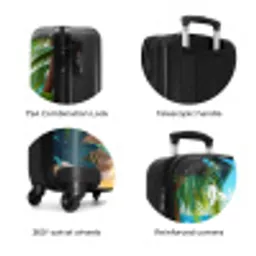 Pingo de Janeiro NBS - Handbagage koffer - Kinderen Unisex middel zzzzzzzbolletjes_ENG