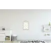 Sushi - Eten - Decoratie - Vintage textielposter latten blank klein -kinderkamer