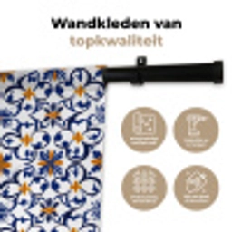 Patroon - Modern - Kleurrijk Wandkleed katoen klein 269 -sfeer2