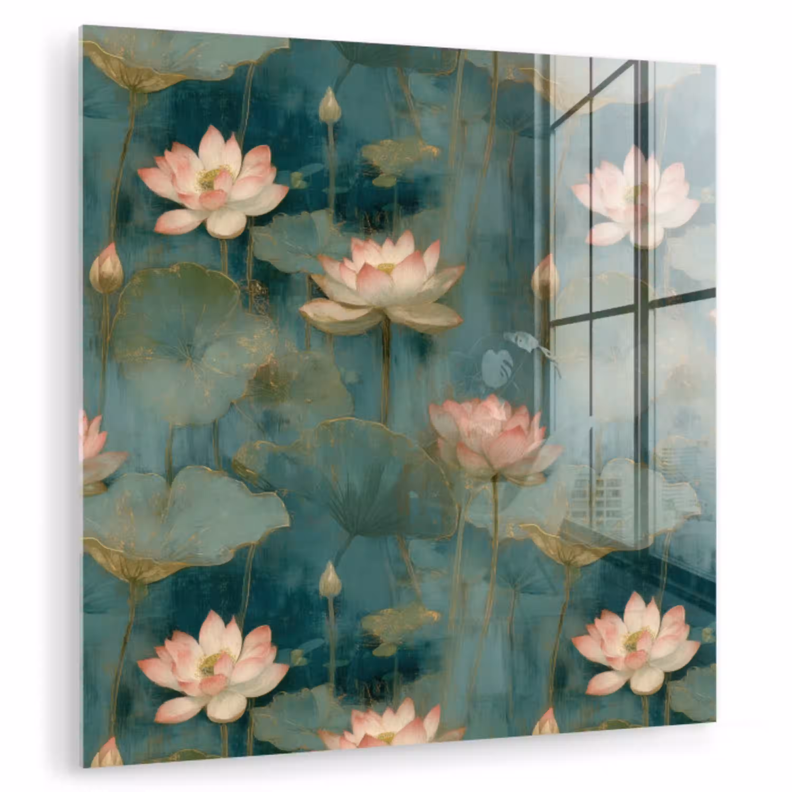 Botanisch - Bloemen - Roze plexiglas 5mm klein 11 -zzzproduct_nieuw
