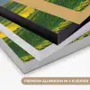 Toscane - Landschap - Wijngaarden Textielframe zwart klein -USP_kleurenNL