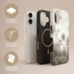 Jungle - Palmbomen - Natuur Toughcase MagSafe Apple iPhone 17 klein -USP_Lagen_DE
