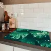 Monstera - Bladeren - Planten - Jungle - Natuur Inductie beschermer vinyl 3mm klein -sfeer3
