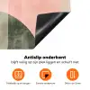 Cirkel - Abstract - Roze Inductie beschermer vinyl 3mm klein -zzzzzzz-td-onderkant