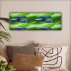 Bosbessen - Paars - Bladeren - Groen canvas 2cm klein 828 -sfeer1