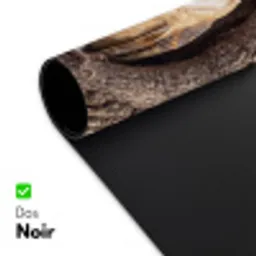 Kerkuil - Boom - Natuur - Bruin Muismat XXL klein -zsfeer2_frans