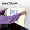 100% that bitch - Blauw - Wit Inductie beschemer met haakjes klein -ky-ophangen-nl