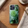 Blad - Plant - Groen - Textuur Telefoonhoesje iPhone 17 Pro klein -sfeer1