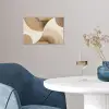 Retro - Geometrische lagen - Aardetinten poster papier klein -sfeer3