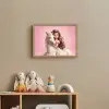 Prinses - Roze - Eenhoorn Light Box met batterij (Wandlamp kind) middel -sfeer2_kind