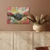Graffiti - Rozen - Handen - Street art - Banksy PET vilt klein -sfeer4