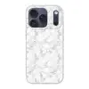 Wit - Marmer - Grijs Telefoonhoesje iPhone 17 Pro klein 878 -3d