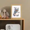 Nijlpaard - Baby dier - Dieren Light Box met kabel klein -sfeer2_kind
