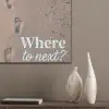 Where to next - Strand - Voetstappen PET vilt klein -sfeer6_closeup