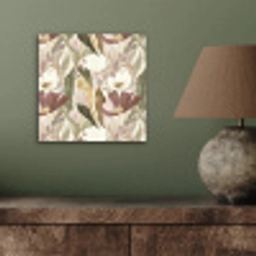 Bloemen - Aquarel - Kleurrijk aluminium wit klein 46 -sfeer2