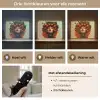 Vrouw - Aardbeien - Kroon Light Box met batterij (Wandlamp) middel -USP_lichtkleurNL