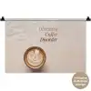 Koffie - Obessive Coffee Disorder - Beige Wandkleed katoen klein -t3d_DE
