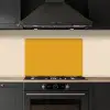 Okergeel - Herfst - Interieur keuken achterwand spatscherm klein 900 -sfeer1