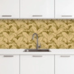 Palmbladeren - Klassiek - Groen keuken achterwand 2 middel 871 -3d