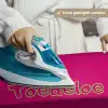 Toedeloe - Groen - Roze Wandkleed katoen klein -tsfeer9_DE