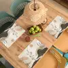 Japandi - Landschap - Beige Placemat vinyl groot -zzsfeer5_Kitchenyeah-website