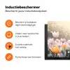 Viooltjes - bij - Zonlicht Inductie beschermer vinyl 3mm klein -zzzzzzz-td-ups