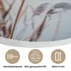 Riet - Gras - Natuur - Winter - Meer Akoestische PET Vilt - Rond klein -closeup_NL
