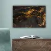 Marmer - Kalk - Zwart - Goud - Marmerlook - Luxe canvas 2cm klein -sfeer4