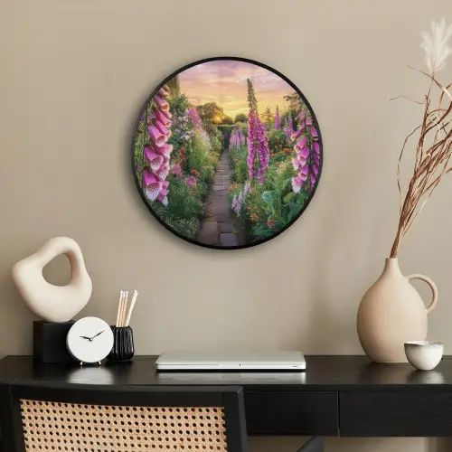 Vingerhoedskruid - Bloemen - Tuin Fotolijst rond zonder passe partout klein -sfeer1