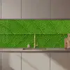 Natuur - Blad - Groen keuken achterwand 2 middel zz_3dshopping