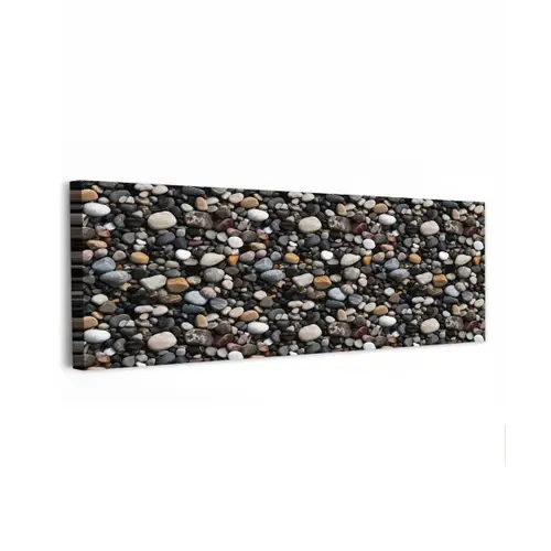 Kiezels - Mix - Aardetonen canvas 2cm klein 828 -z3d