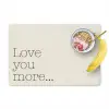Minimalistisch - Love - Beige Placemat vinyl groot -zzzproduct_Kitchenyeah-website