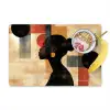 Zijaanzicht - Vrouw - Vormen Placemat vinyl groot -zzzproduct_Kitchenyeah-website