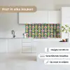 Retro - Bloemen - Scandinavisch keuken achterwand 2 middel 871 -sfeer4_NL