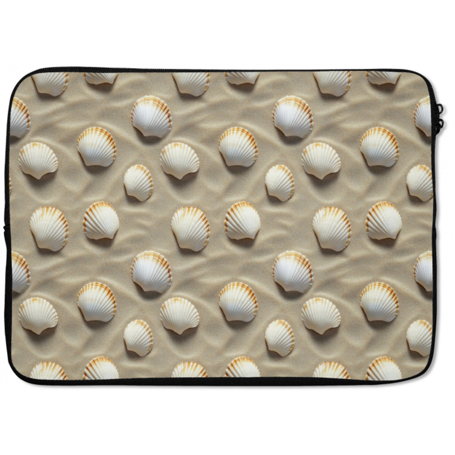 Schelpen - Zand - Maritiem laptophoes neopreen klein 279 -zkaufland3dotto