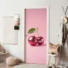 Disco - Kersen - Roze deurposter klein -sfeer6