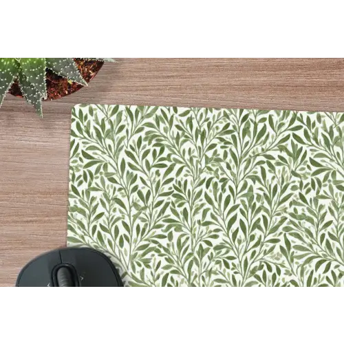Botanisch - Takken - Groen muismat rubber klein 262 -closeup