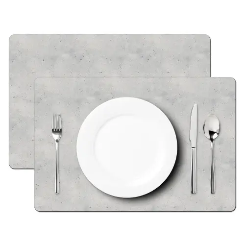 Grijs - Beton - Neutraal Placemat vinyl groot 368 -zzsfeer2_Kitchenyeah-website