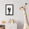 Bokshandschoen - Zwart - Hand fotolijst zwart zonder passe partout klein -usfeer4_kinderkamer
