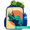Dino - Triceratops  - Dier Kinderrugzak - Blauw middel -inhoud_NL