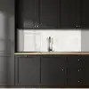 Beige - Marmer - Aders keuken achterwand 2 middel 871 -sfeer1