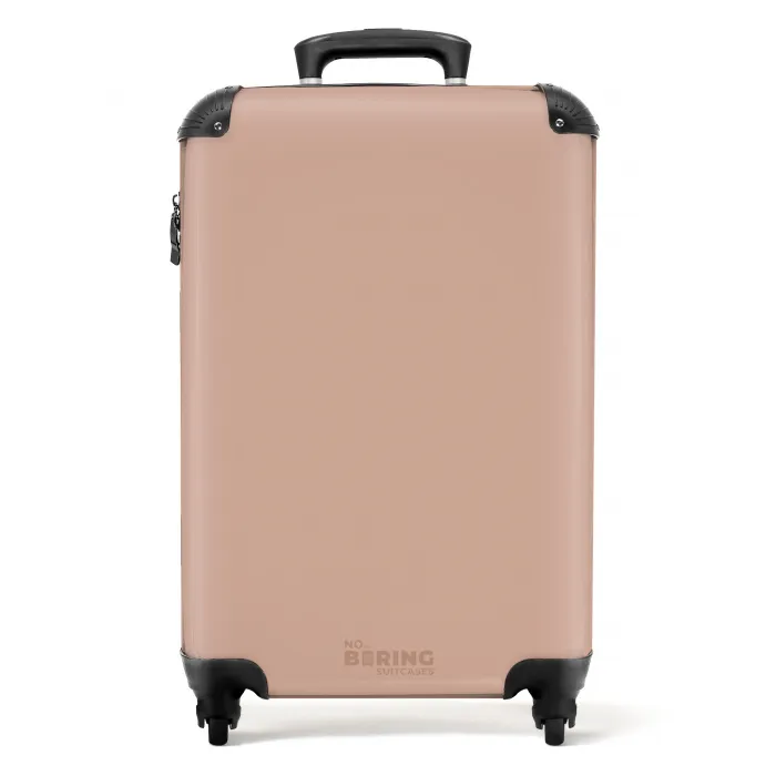Nude - Warme perzik NBS - Handbagage koffer - Kinderen Unisex middel -productfoto_recht