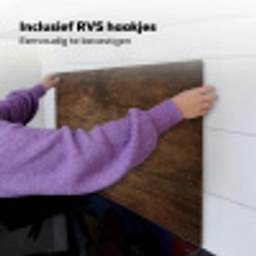 Antiek Schuurhout Inductie beschemer met haakjes klein -ky-ophangen-nl