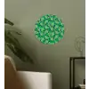 Druiven - Tros - Groen Wandcirkel behangsticker klein 186 -sfeer2