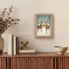 Kerstmagie - Winterwoud - Rendier Light Box met kabel (Tafellamp) klein -sfeer2