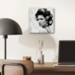 Edgy - Vrouw - Zwart - Wit aluminium wit klein -sfeer5