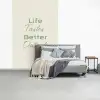 Tekst - Sierlijk - Letters - Groen fotobehang vinyl groot -slaapkamer