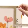 Pasteltinten - Bloemen - Illustratie Light Box met batterij (Wandlamp) middel -USP_websiteprintNL
